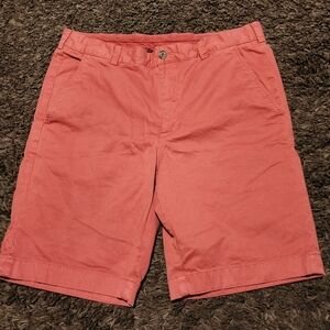 BROOKS BROTHERS Salmon Flat Panel Men's Chino Walking Short Sz. 34